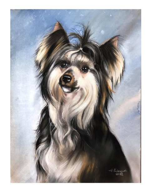 Бажен. 32 х 39 см. Бумага sennelier la carte. Пастель. Работа Ирины Куркусовой.