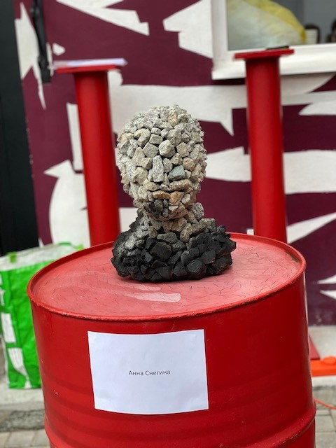 Музей андегаунда. Artist Anna Snegina Художница Анна Снегина