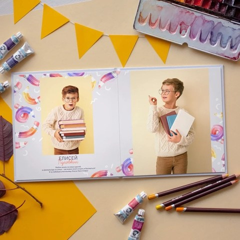 Цветные карандаши. Выпускные фотокниги, фотосъемка, видеосъемка в Челябинске и области
