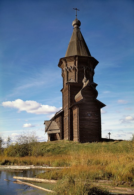 Церковь Успения в Кондопоге. 1774г. 42м высотой