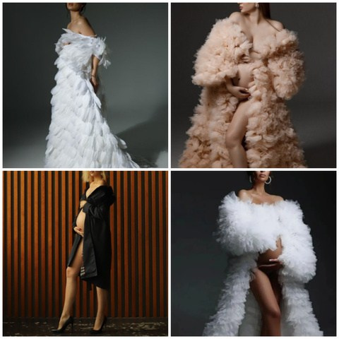 Пеньюары, накидки, полупрозрачные платья. ТОПовый фотограф новорожденных newborn и беременности, Екатеринбург