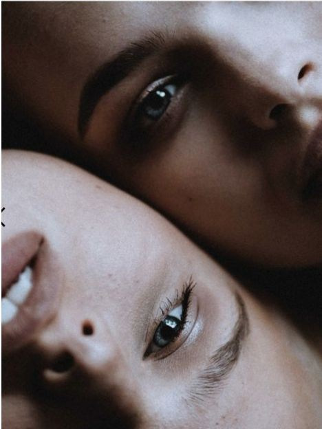 Парная фотосессия, в студии. Фотограф в Иркутске Кристина Телегина