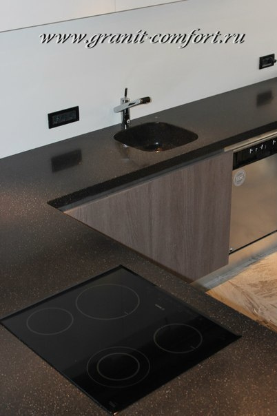 Столешницы на угловой кухонный гарнитур. Гранит-Комфорт|Столешницы из искусственного камня в Перми |Пермь