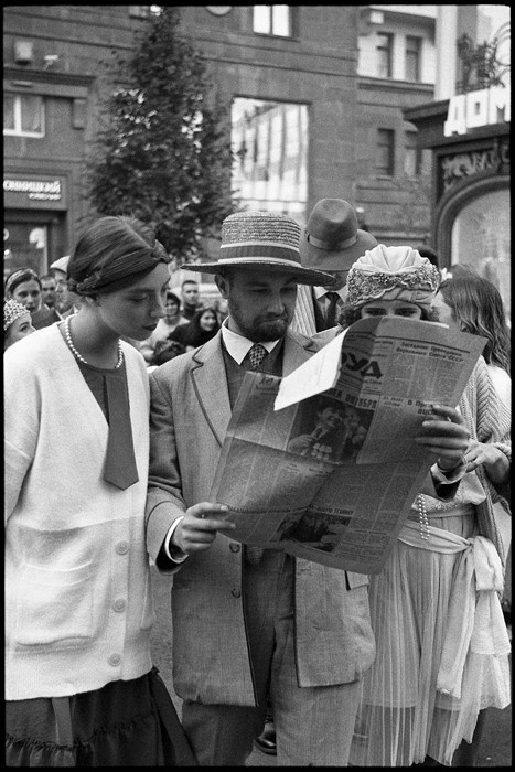 Улица-фотография. Аналоговые карточки