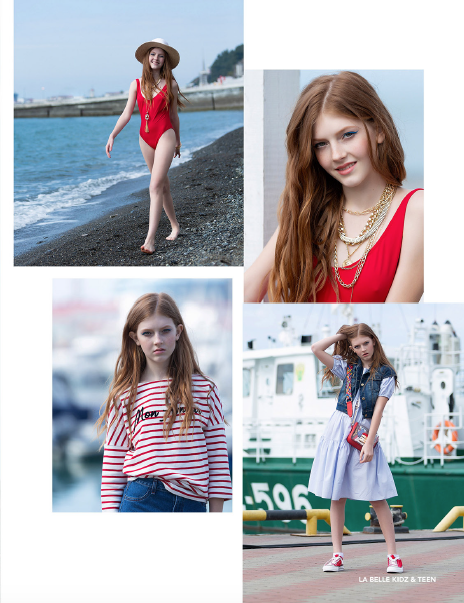 Журнал «La belle» Kids Teen Magazine in New York (выпуск Summer 2020). Beauty и Fashion фотограф в Сочи и в Москве Алена Фролова