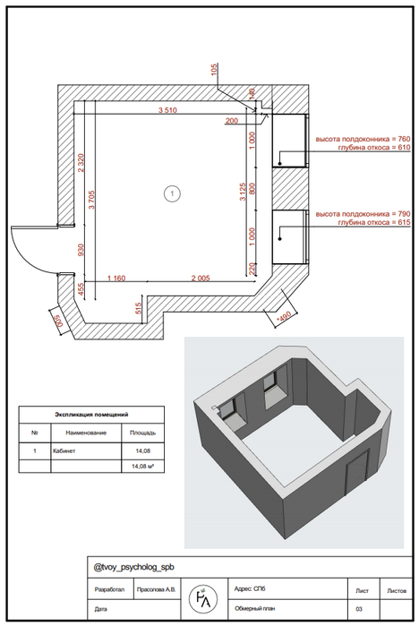 Кабинет нейрографики. Interior designer Stockholm