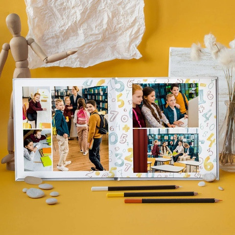 Дизайн для начальных классов. Школьная фотография Поповы