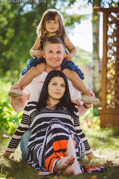 One day of a big family. Marina Kanygina (Fedoseeva) photography