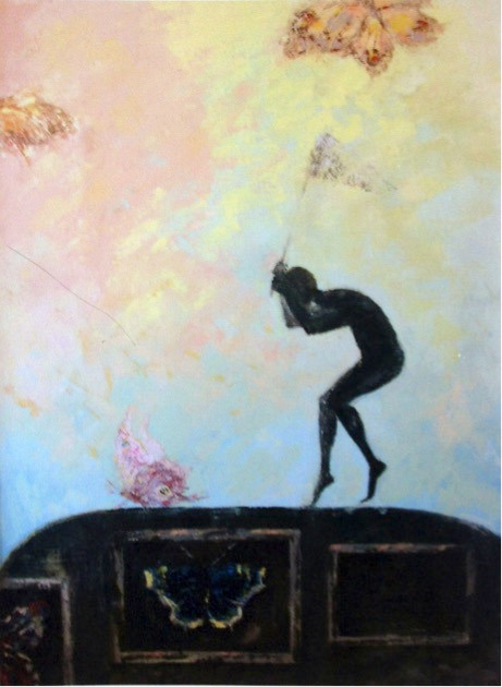 «Коллекционер» холст/масло 80х120 см 2001 г