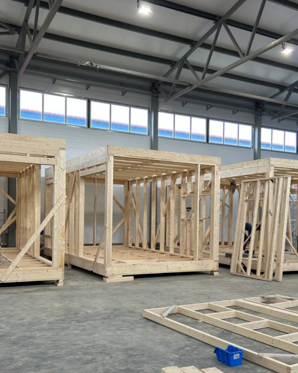 Каркасный модульный дом F. Полякова Екатерина — дизайнер интерьера, архитектор