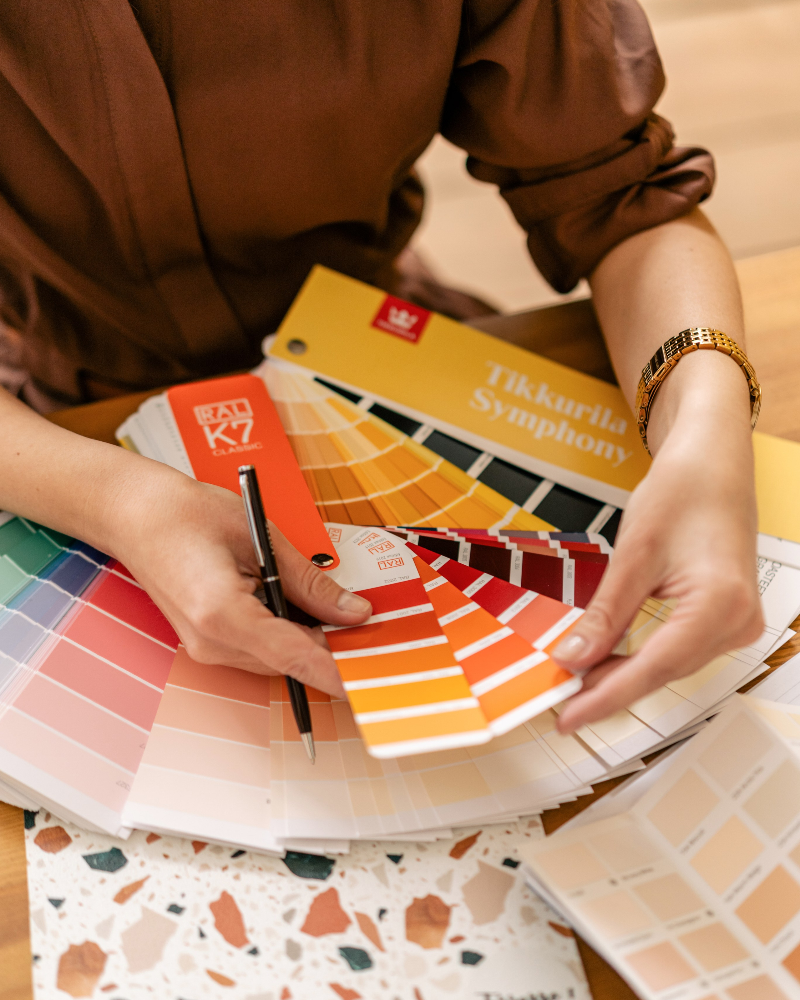 Подбор материалов по дизайн-проекту