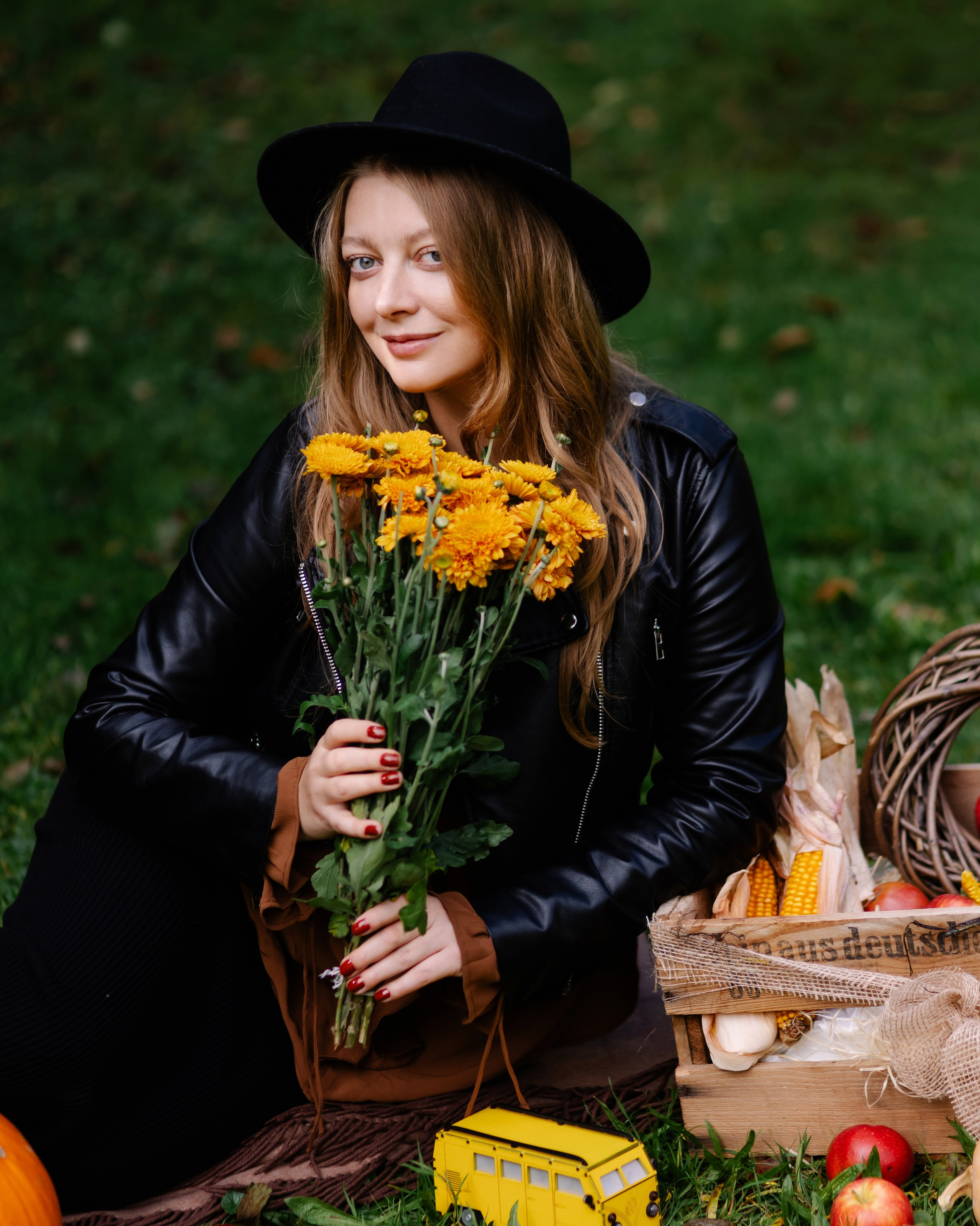Herbstfotoshooting in München 2025. Fotografin in München Dasha Antipina