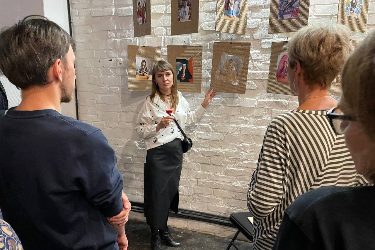 Презентация artist book «Диалоги». Julia Gorbunova