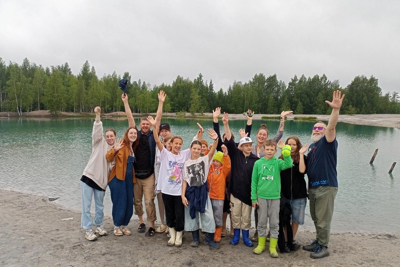 Мальдивы в Боровичах - затопленная шахта 