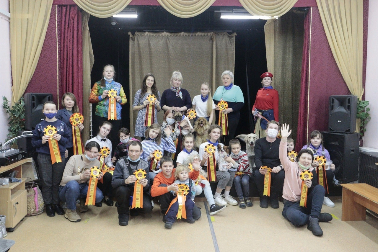 Встреча с воспитанниками Клуба инвалидов «Вера» в Дзержинске. НРОО КЦ "Собаковод"