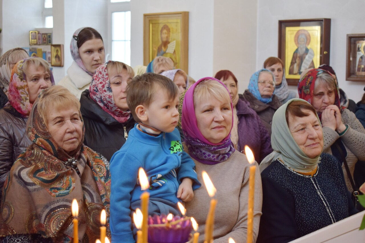 Благочинный совершил Литургию в престольный праздник. Северное благочиние Саратовской епархии