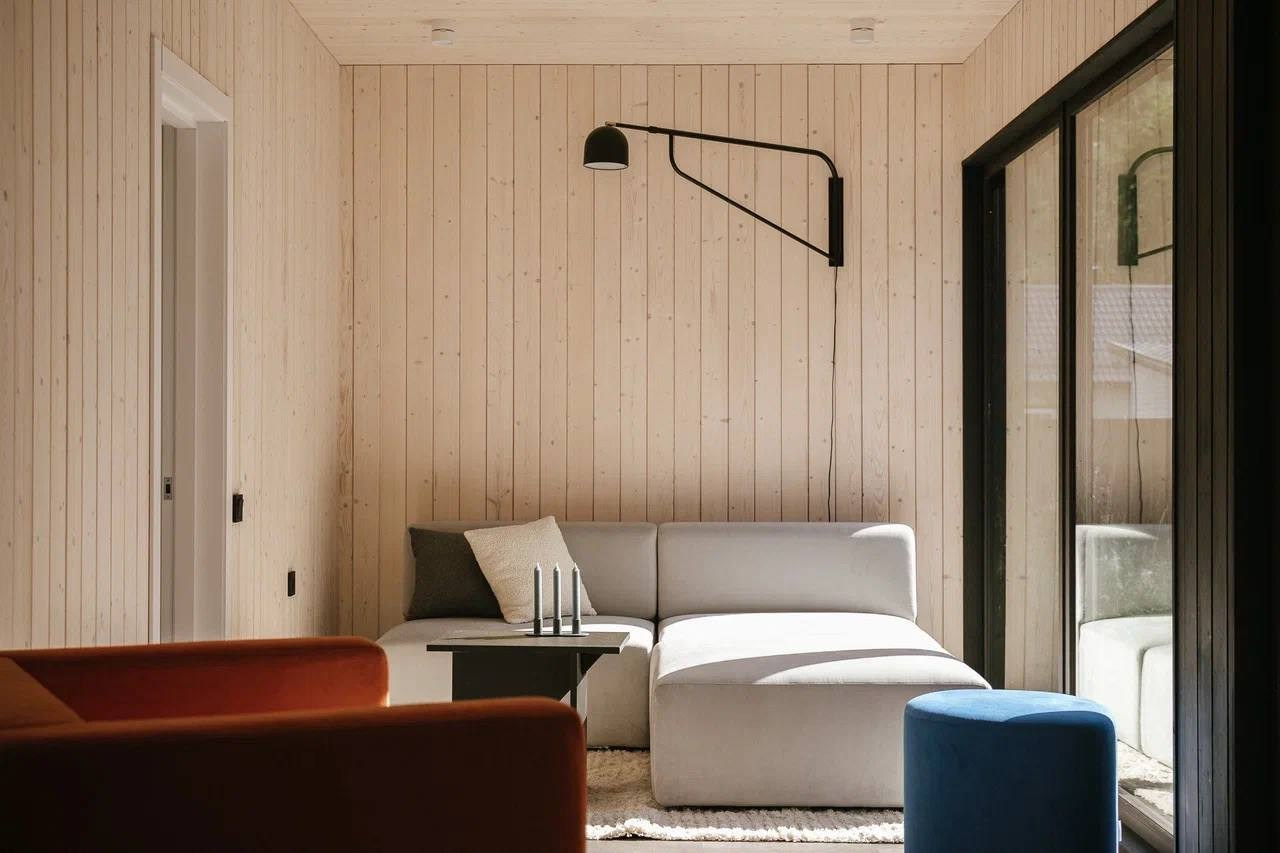 Каркасный модульный дом R. Полякова Екатерина — дизайнер интерьера, архитектор