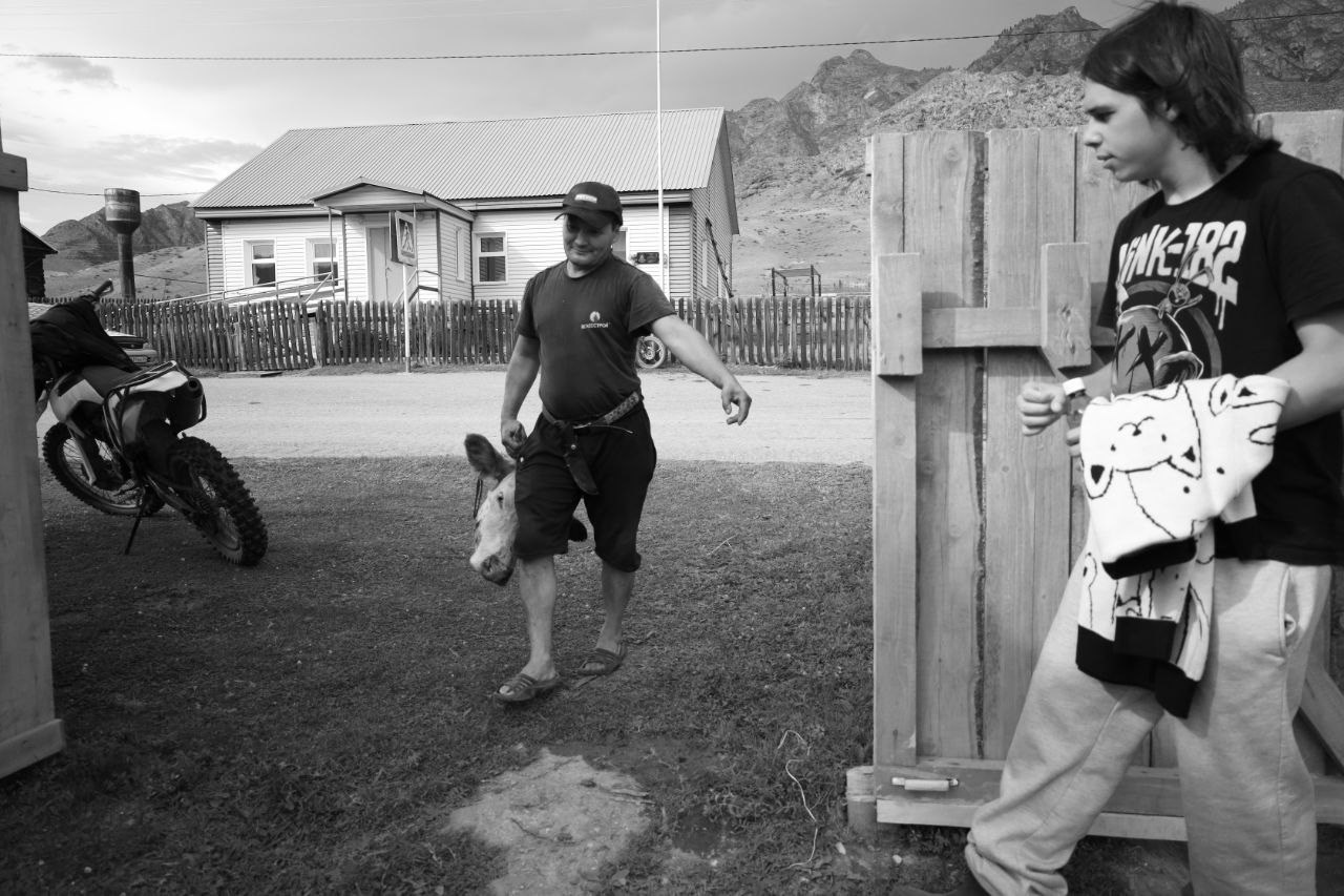 Быт местных в Алтайских сёлах. Povarov