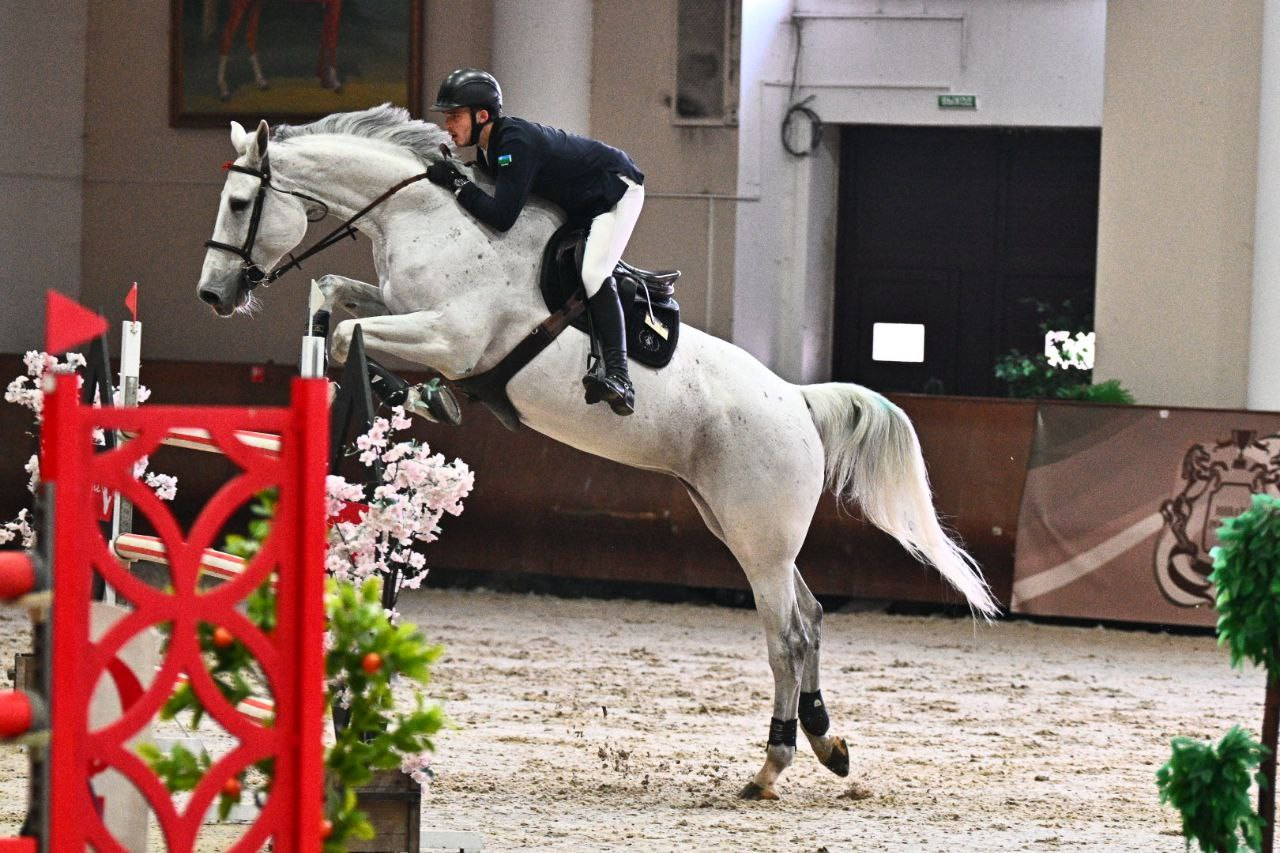 2026 март 12-14 КСК «ВИВАТ, РОССИЯ!» (КУБОК РОССИИ, КОНКУР). ТУРНИРНАЯ КОННАЯ ФОТОГРАФИЯ, Руднева Ольга и Евгений Адеев