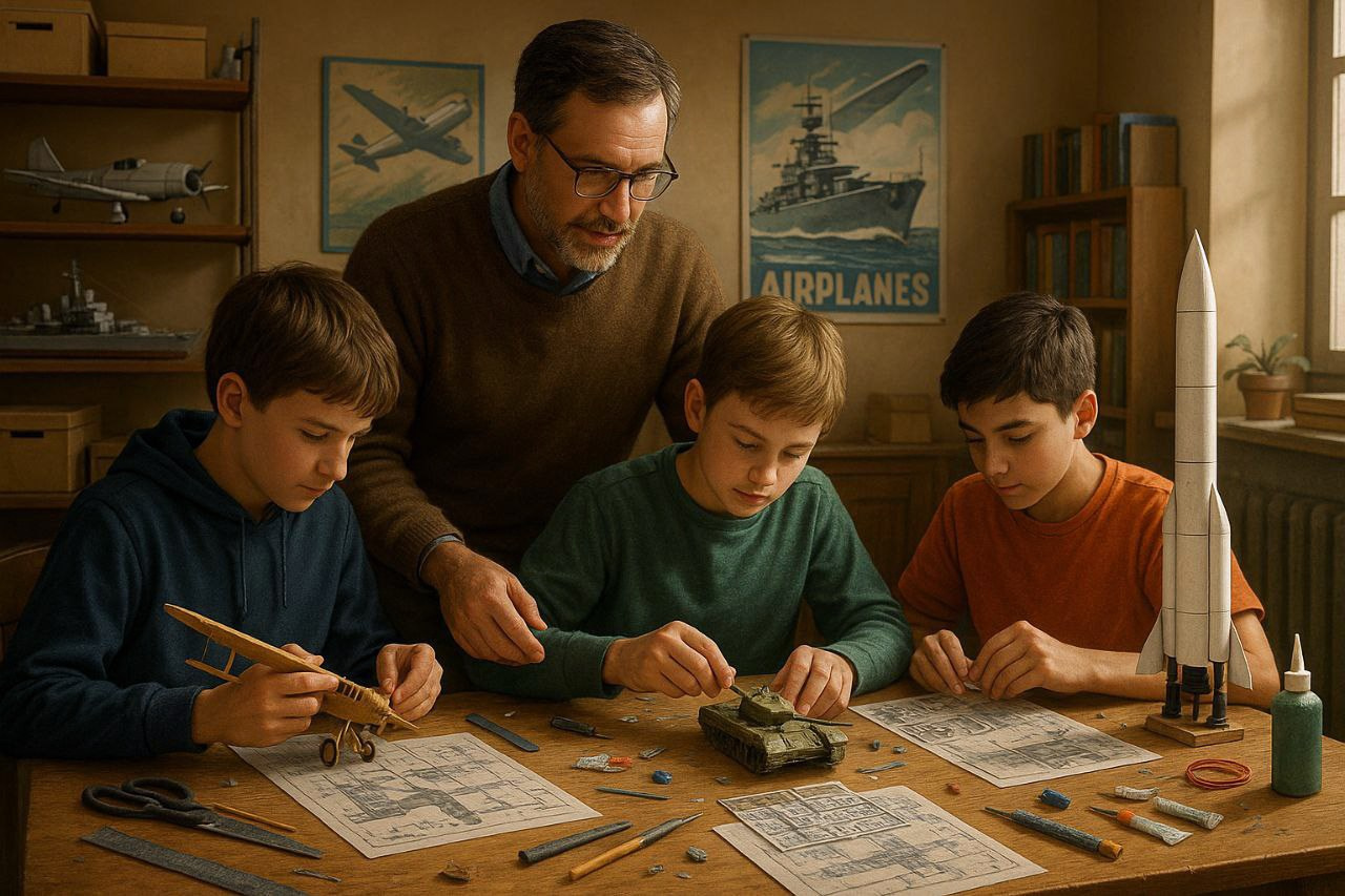 Секция моделирования для подростков в Заводском районе. Суббота 17:00. Развитие логики и творчества.