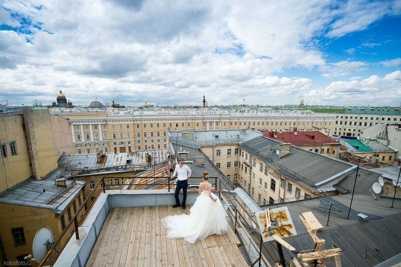 Рекомендуемые фотостудии для свадебной или семейной съёмки в СПб