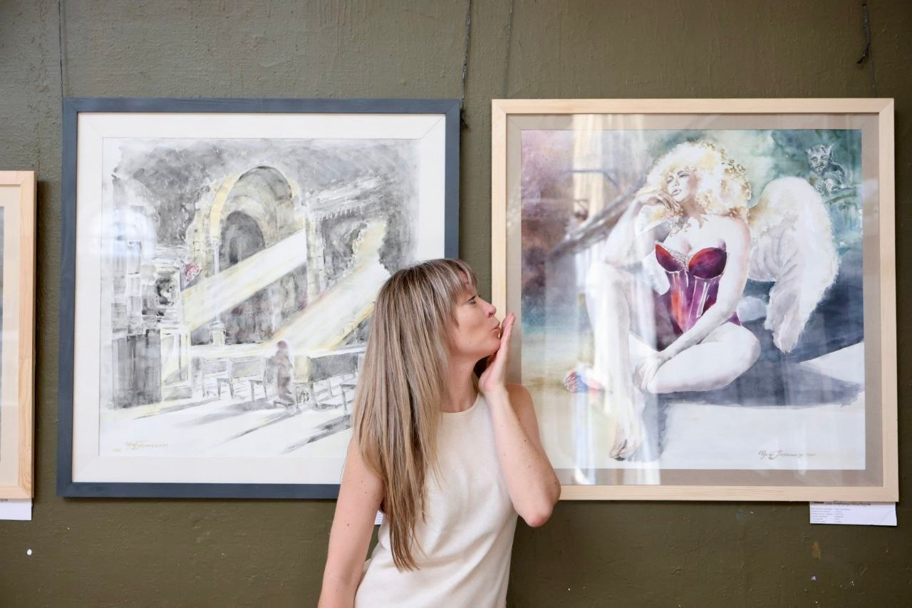 Your paintings are tenderness. Irene Postolnaya — paintings by the artist — to buy painting