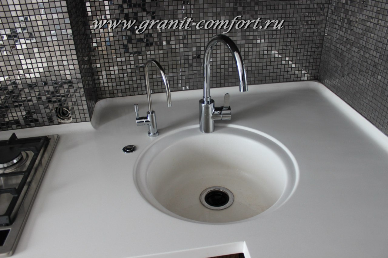 Круглая мойка с индивидуальным дизайном