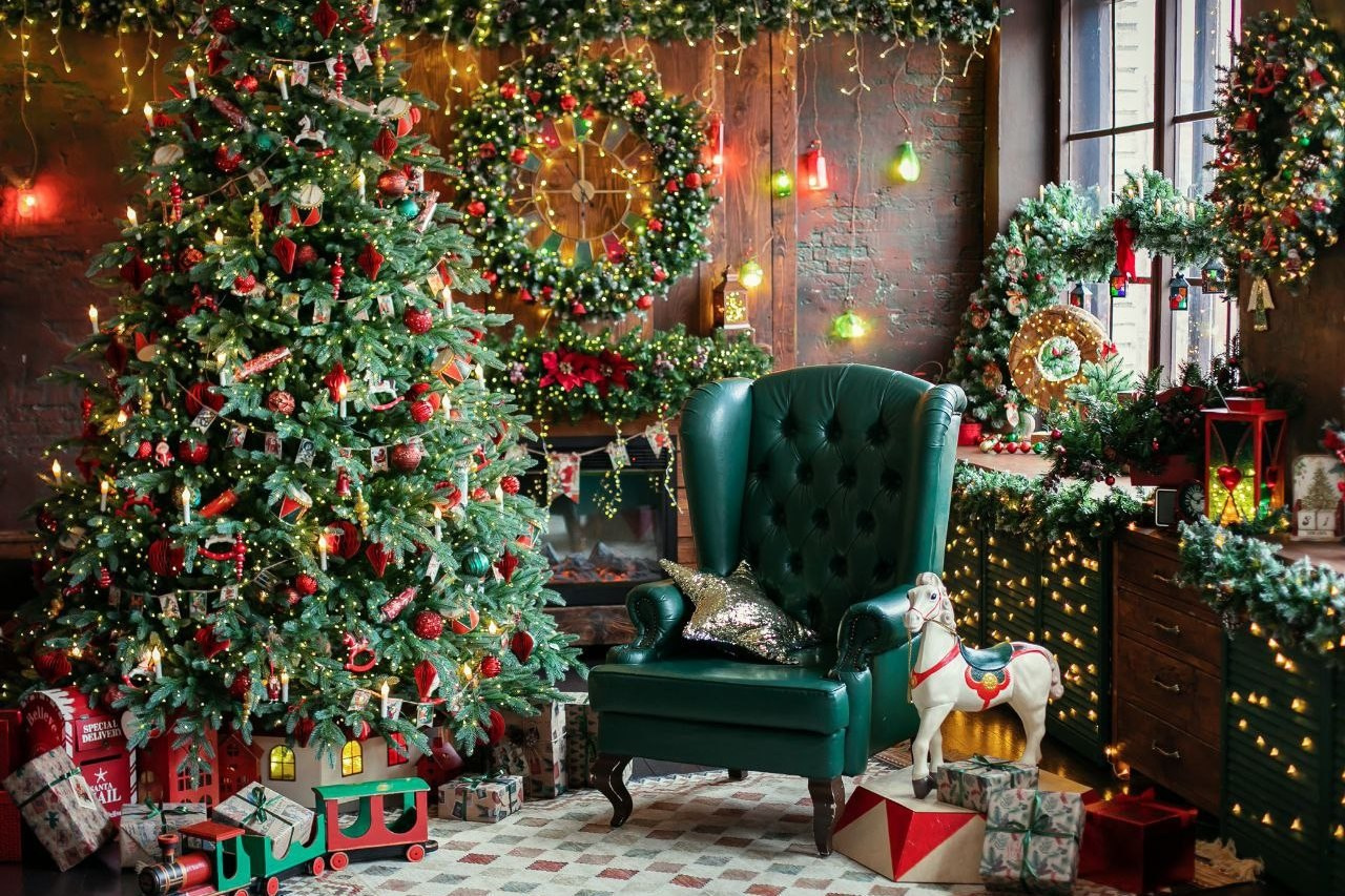 Новогодняя фотосессия 2025 в Москве. Интерьеры, Контент, Портреты | Фотограф в Москве Дани Терно