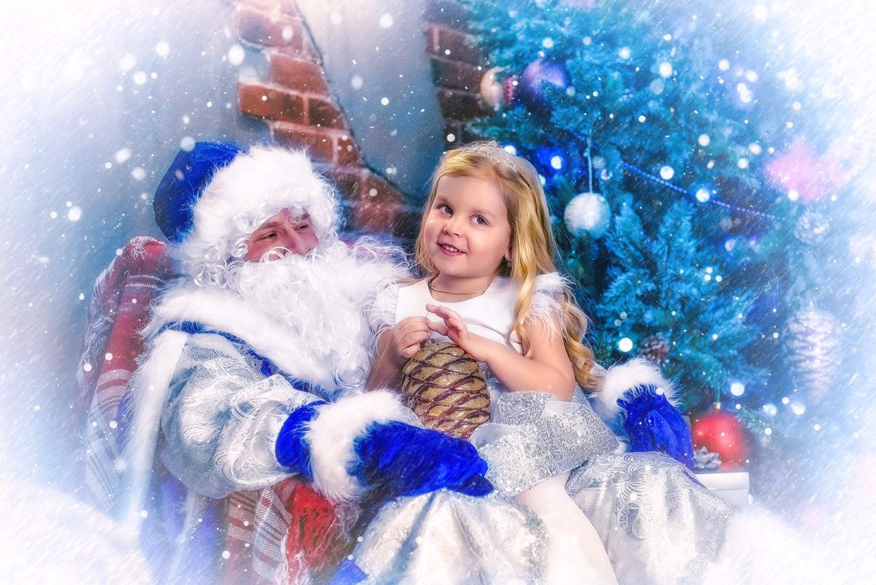 Фотосессия с дедом Морозом в Москве с поздравлением