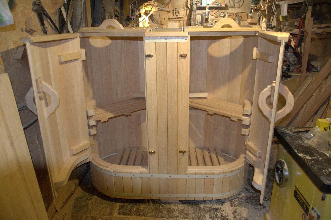 Купить фитобочку с парогенератором barrel-staem22