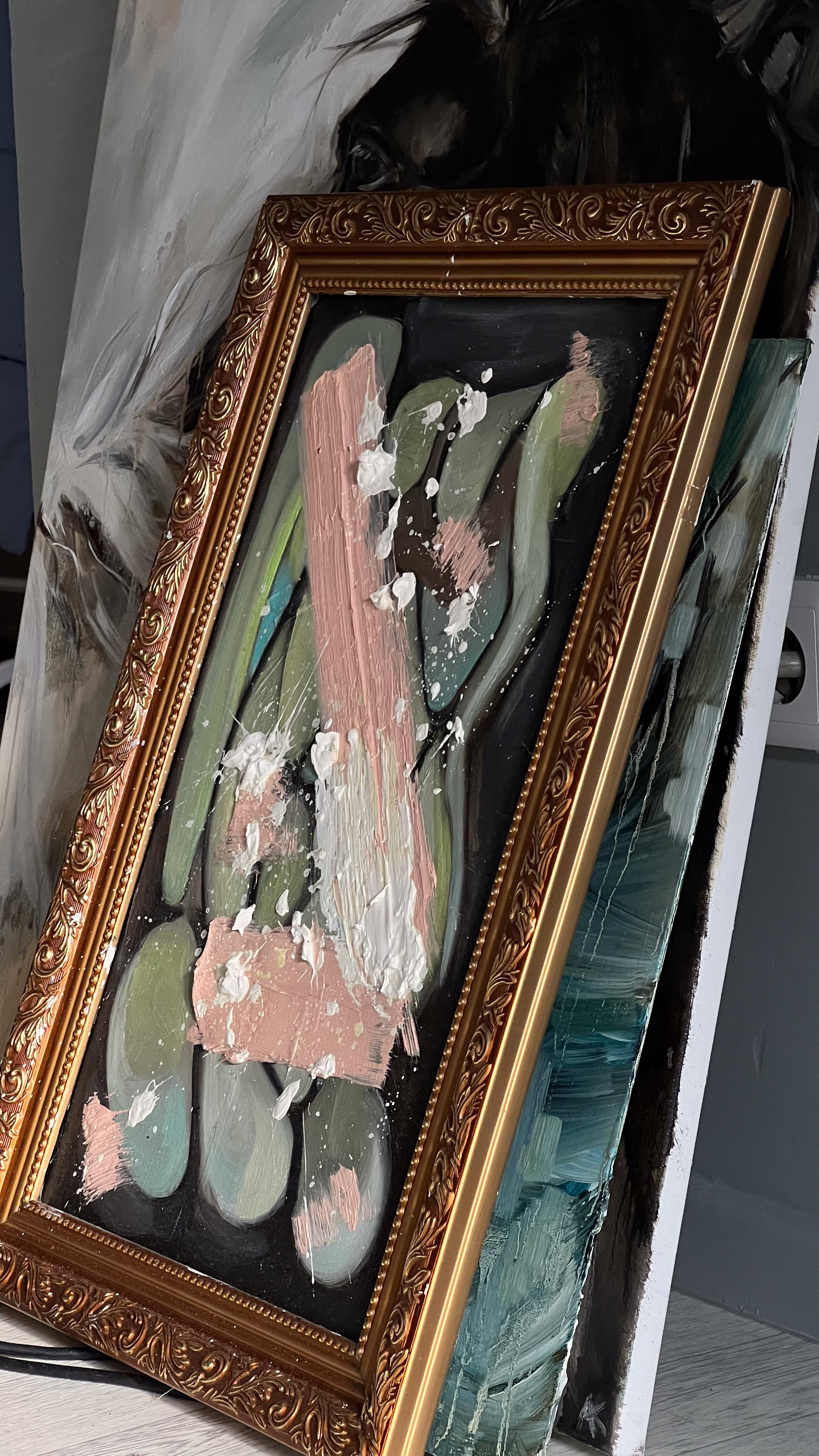 Арина Кузнецова художник фотограф интуитивная живопись серия картин демоны избегание