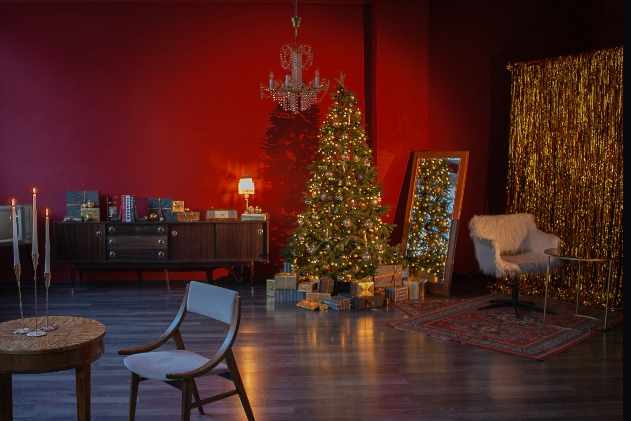 Нетривиальные идеи залов для новогодней съемки. Портретный и семейный фотограф в Санкт-Петербурге Чугунова Анастасия