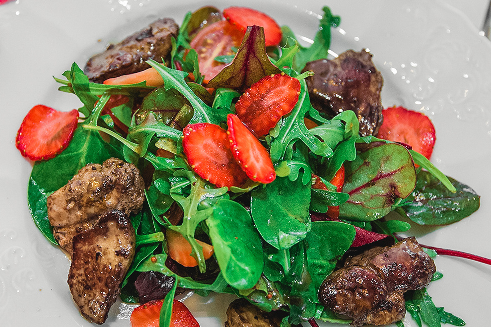 Теплые салаты. Кейтеринг Royal Catering | По Москве и Московской области организуем р