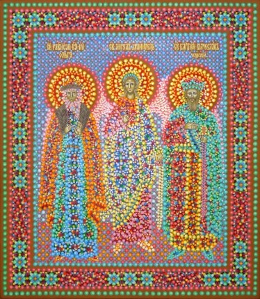 Иконы Кузнецовское письмо