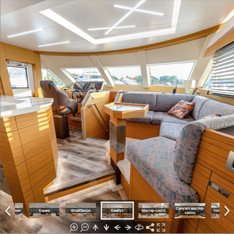 Виртуальный тур по яхте и теплоходу. Интерьерная съёмка и виртуальные туры — Интерьерный фотограф Кузнецов Сергей (photopixiq)