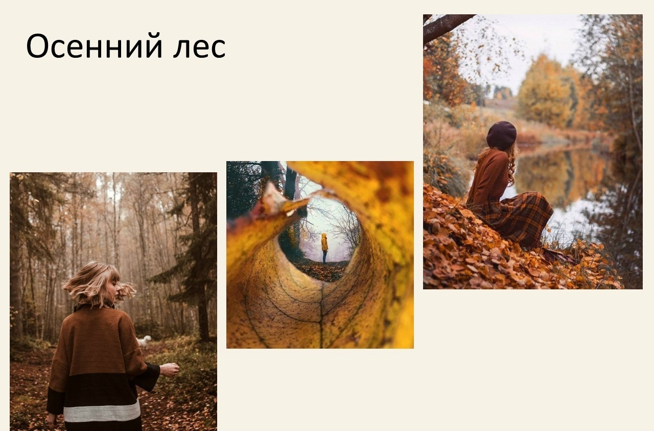 Идеи для осенних фотосессий. Портретный фотограф в Москве