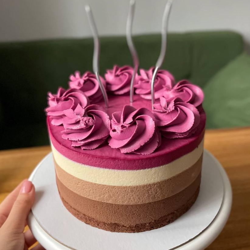 Торт на заказ. Семейный фотограф на крещение Кристина Фриденберга, Москва