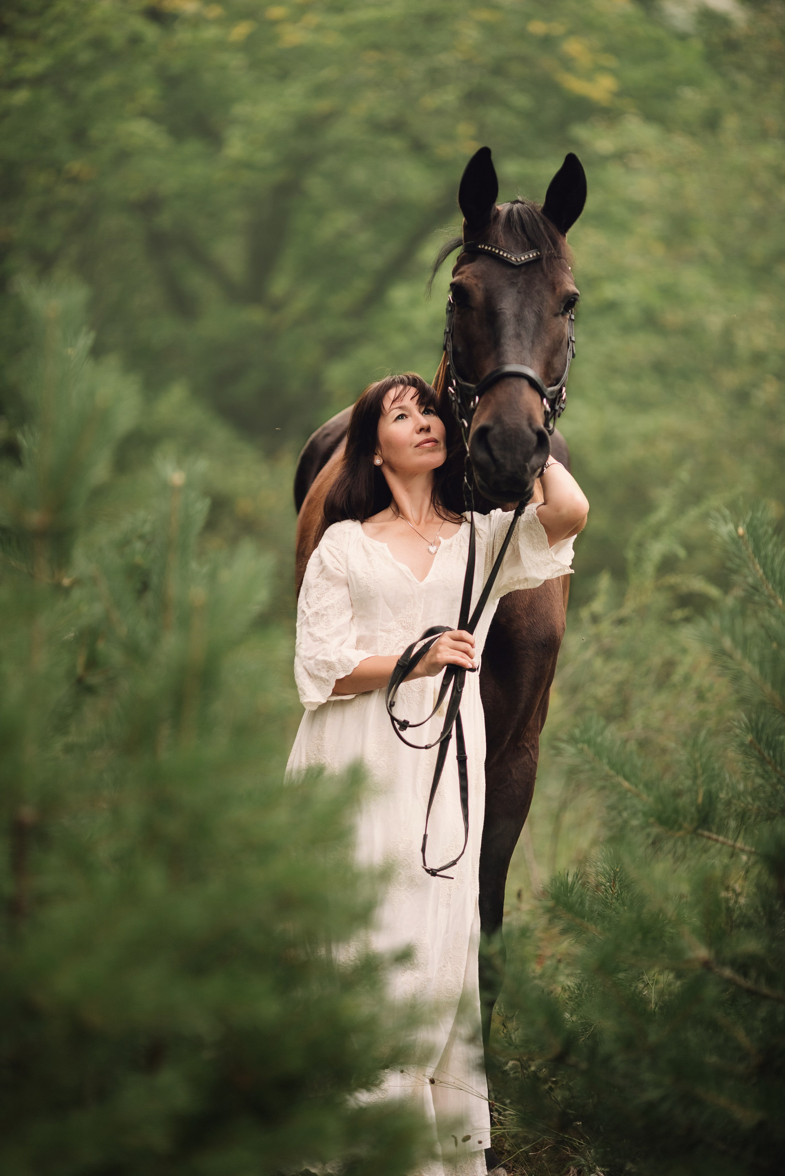 Ольга Белова. Портреты с лошадьми. Конная фотография