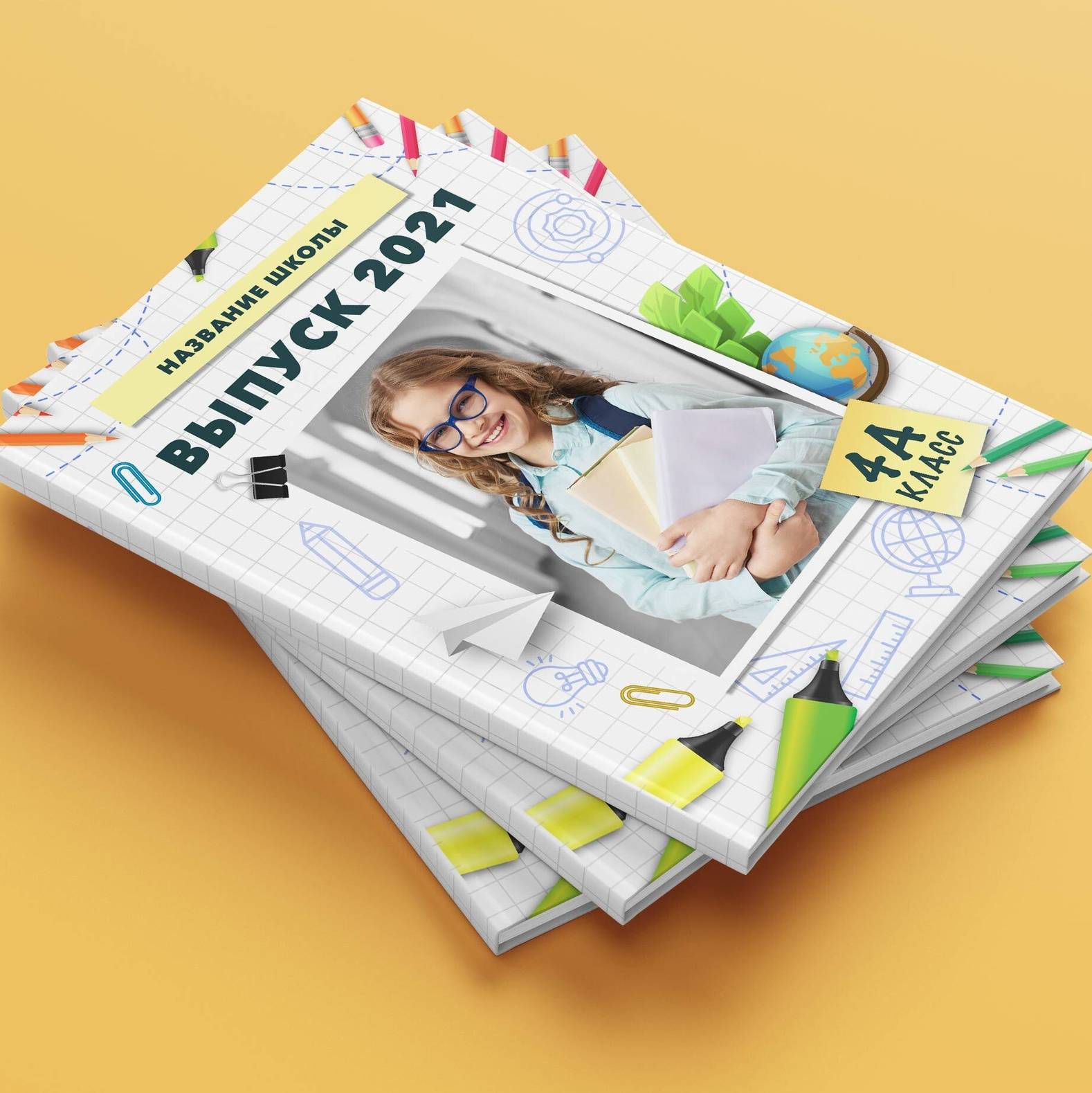 medlori Выпускной альбом&nbsp;ТРЮМО для 4 класса