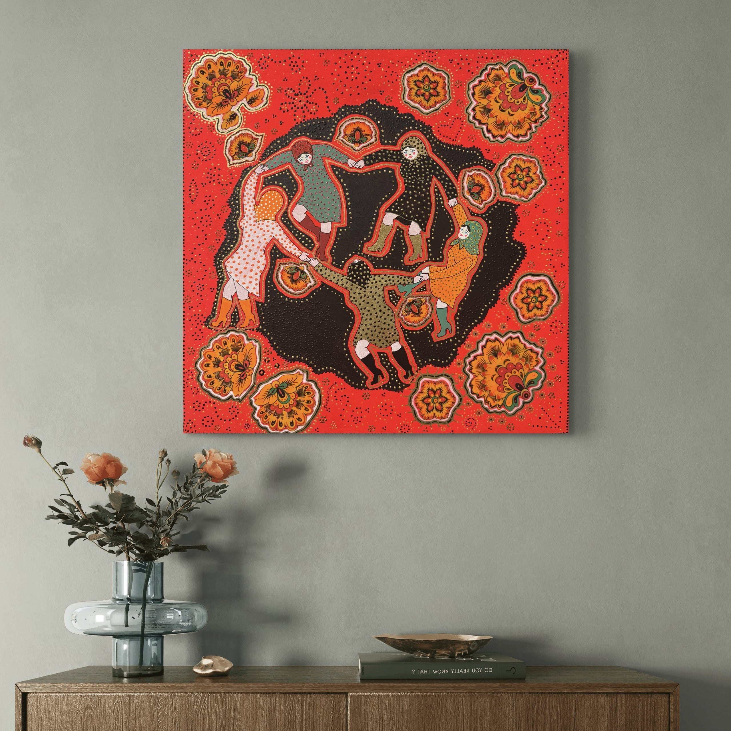 «Ой, девоньки! В пляс бы не пуститься». Декор для дома