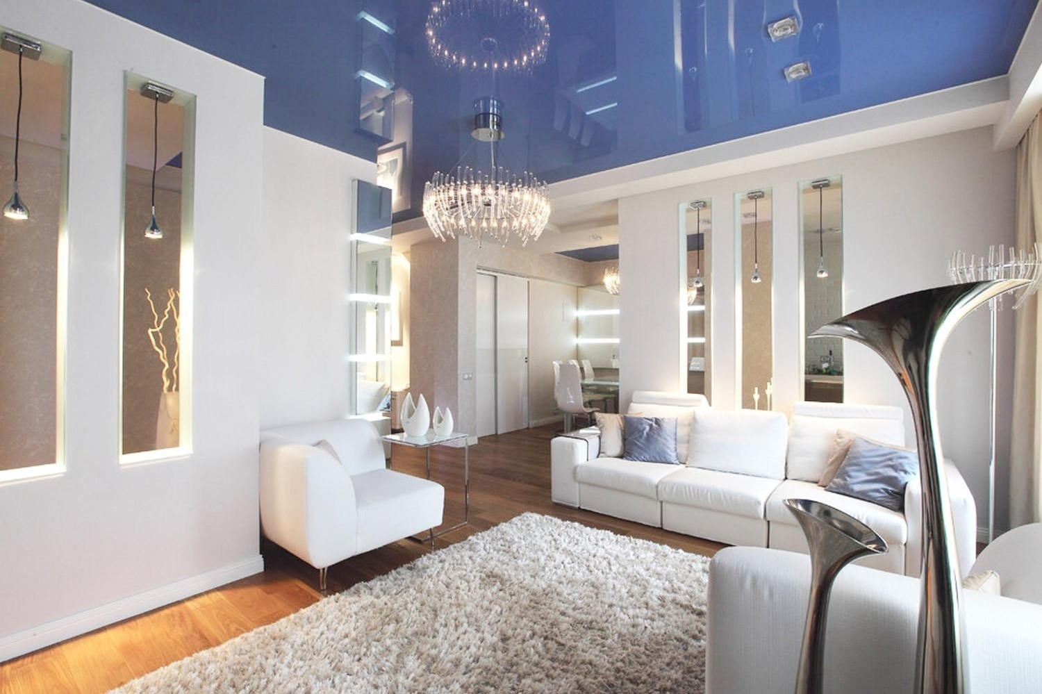 Потолки по материалу. Портфолио