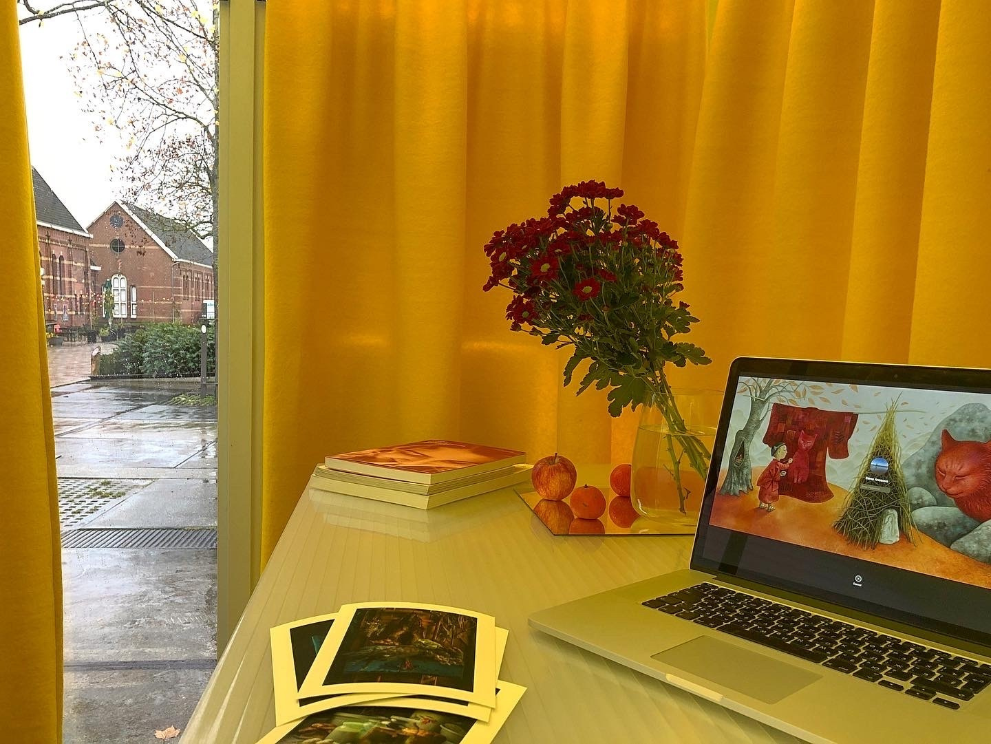 Elena Anosova at Docking Station in Amsterdam. Elena Anosova is an award-winning visual artist