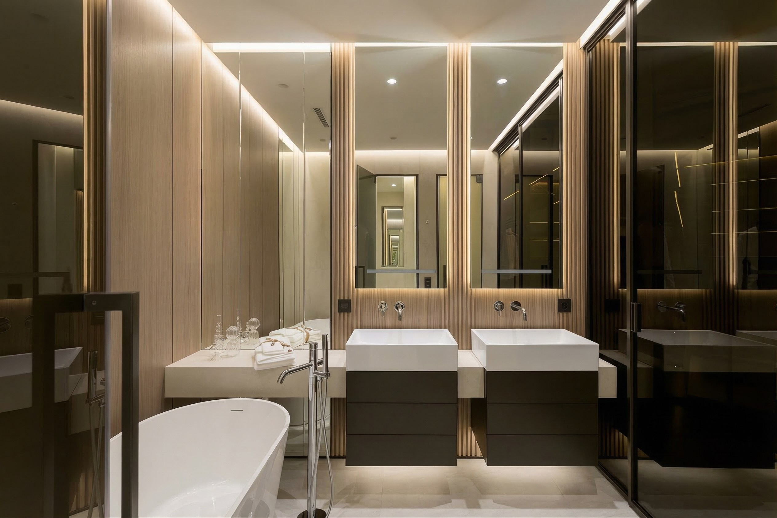 Дизайн квартиры в современном стиле 130 м² | Реализация проекта Валерии Котович