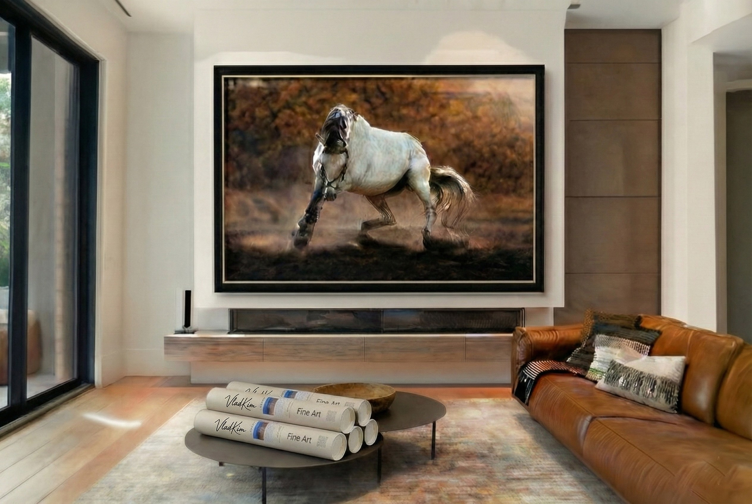 О галерее VXN. Картины о красоте, культурных ценностях и традициях Казахстана