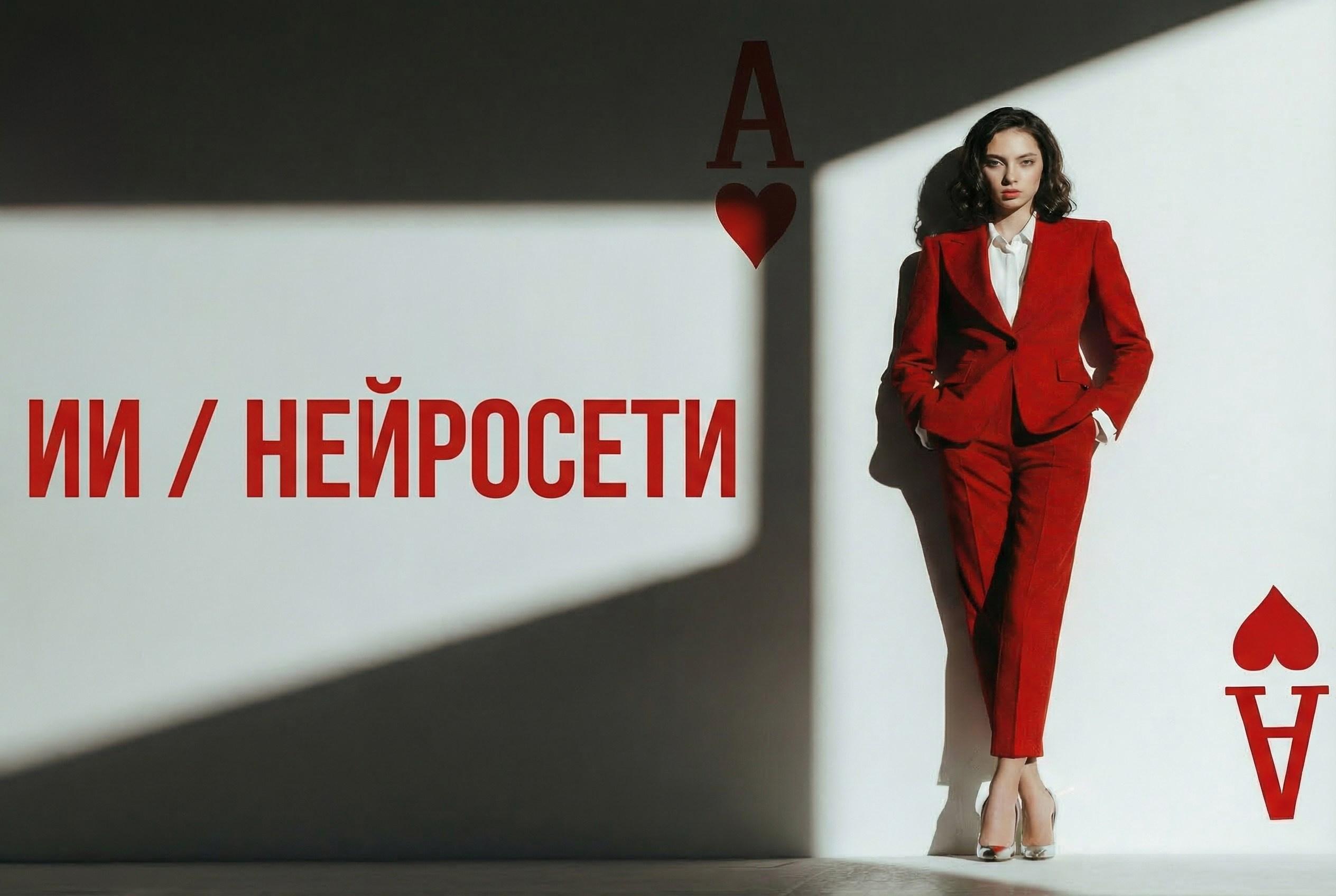 Пример AI-фотографии: художественная обработка портрета с помощью нейросетей.