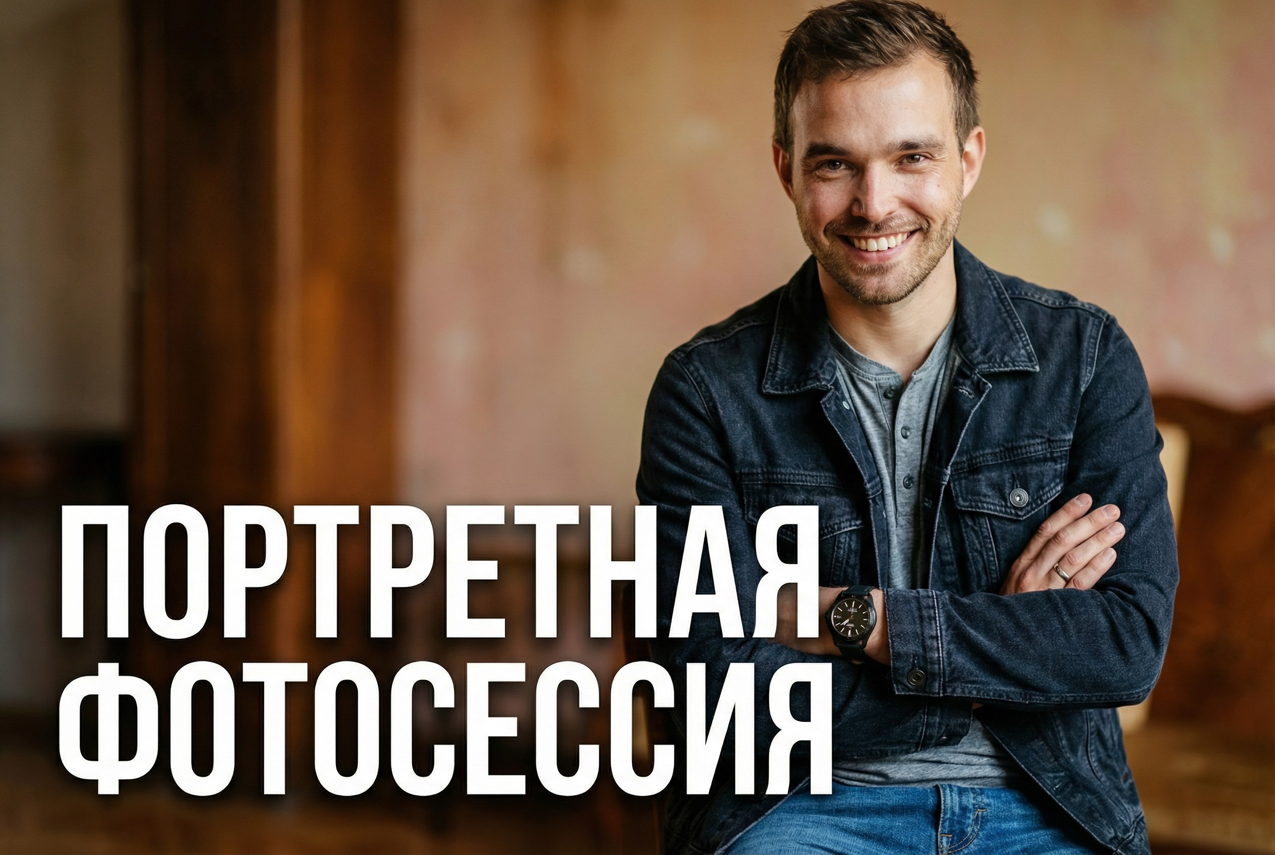 Портретная фотосессия в Москве — пример работы. Фотограф Василий Жуков.