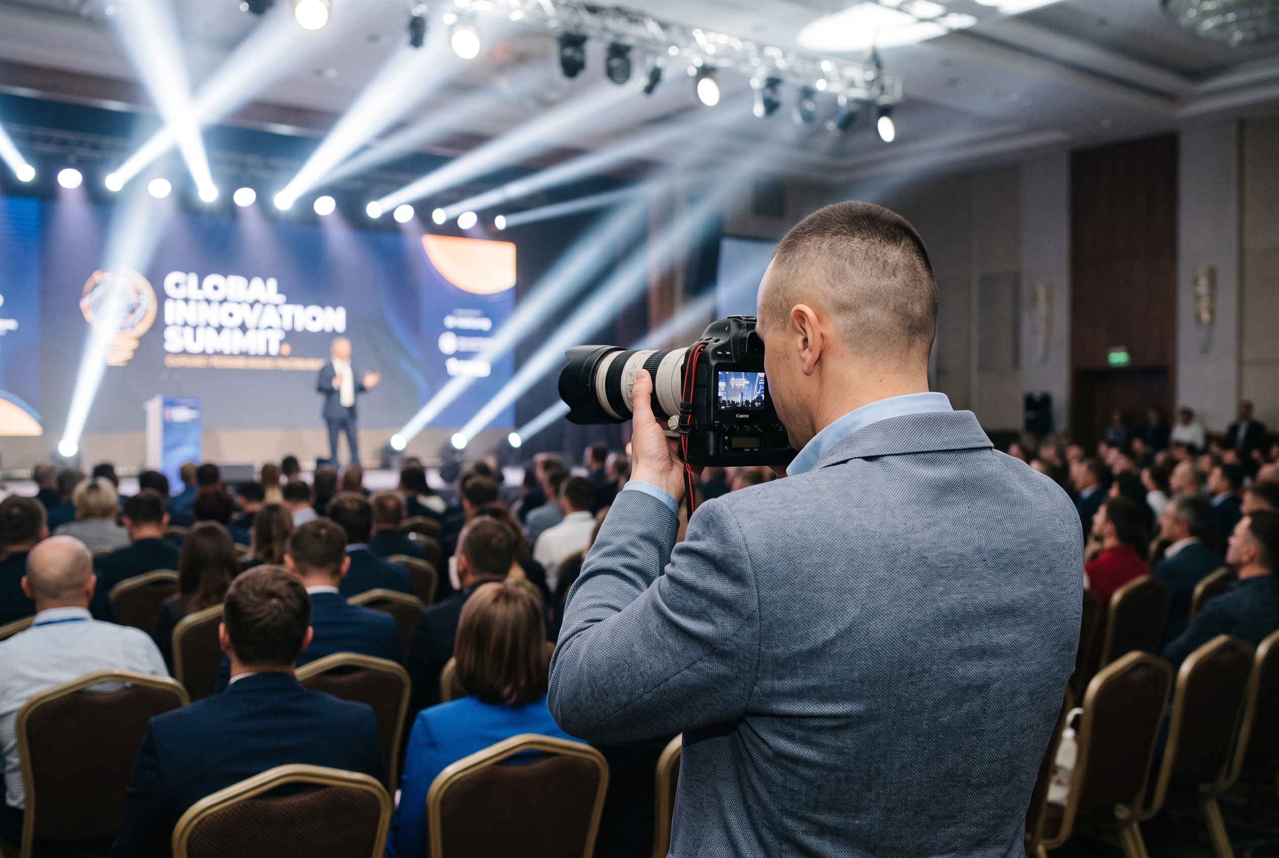 Репортаж. Фотограф в Москве Игорь Шурпач — деловая съемка