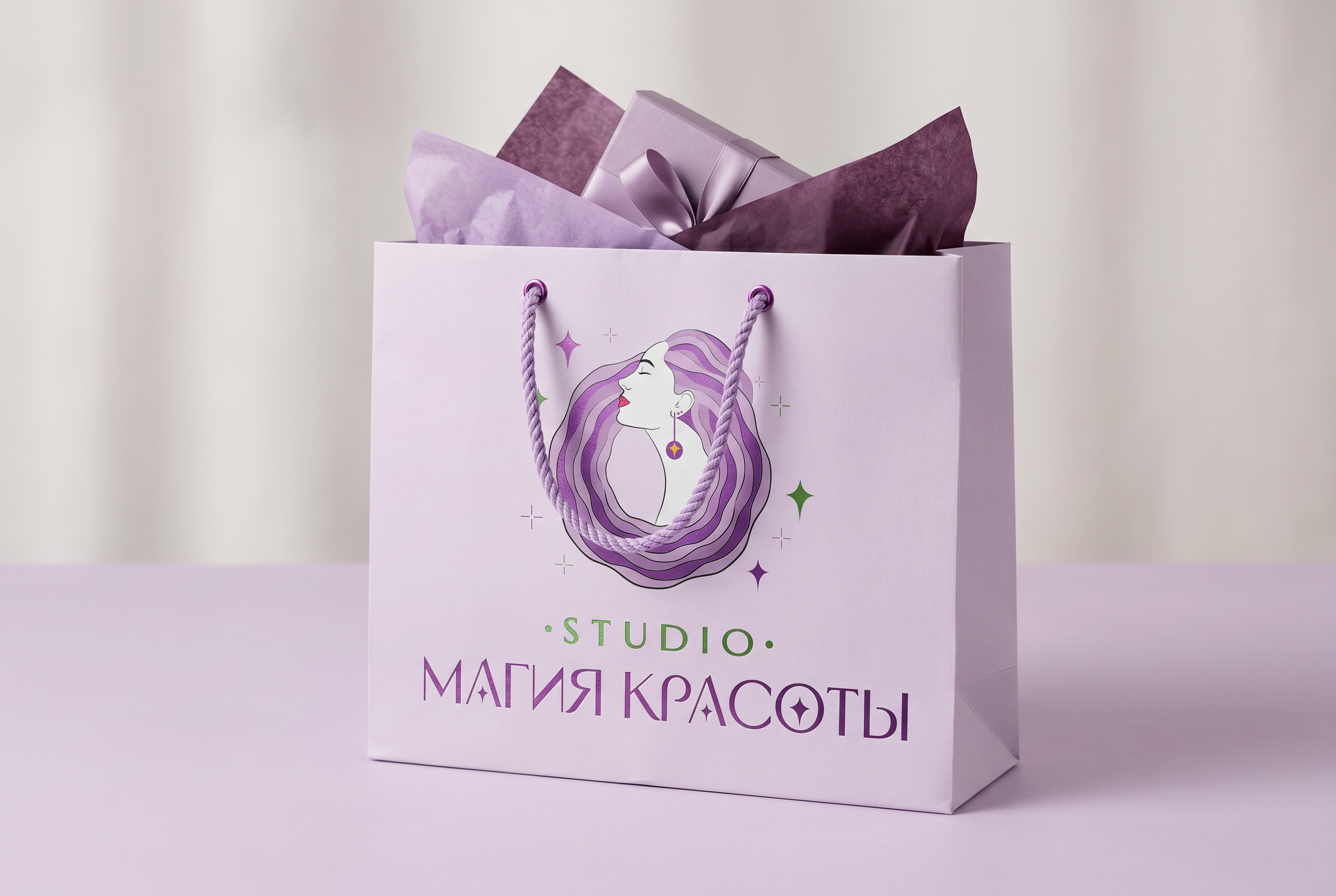 Магия красоты — брендинг. Студия графического дизайна Валерии Кадыровой