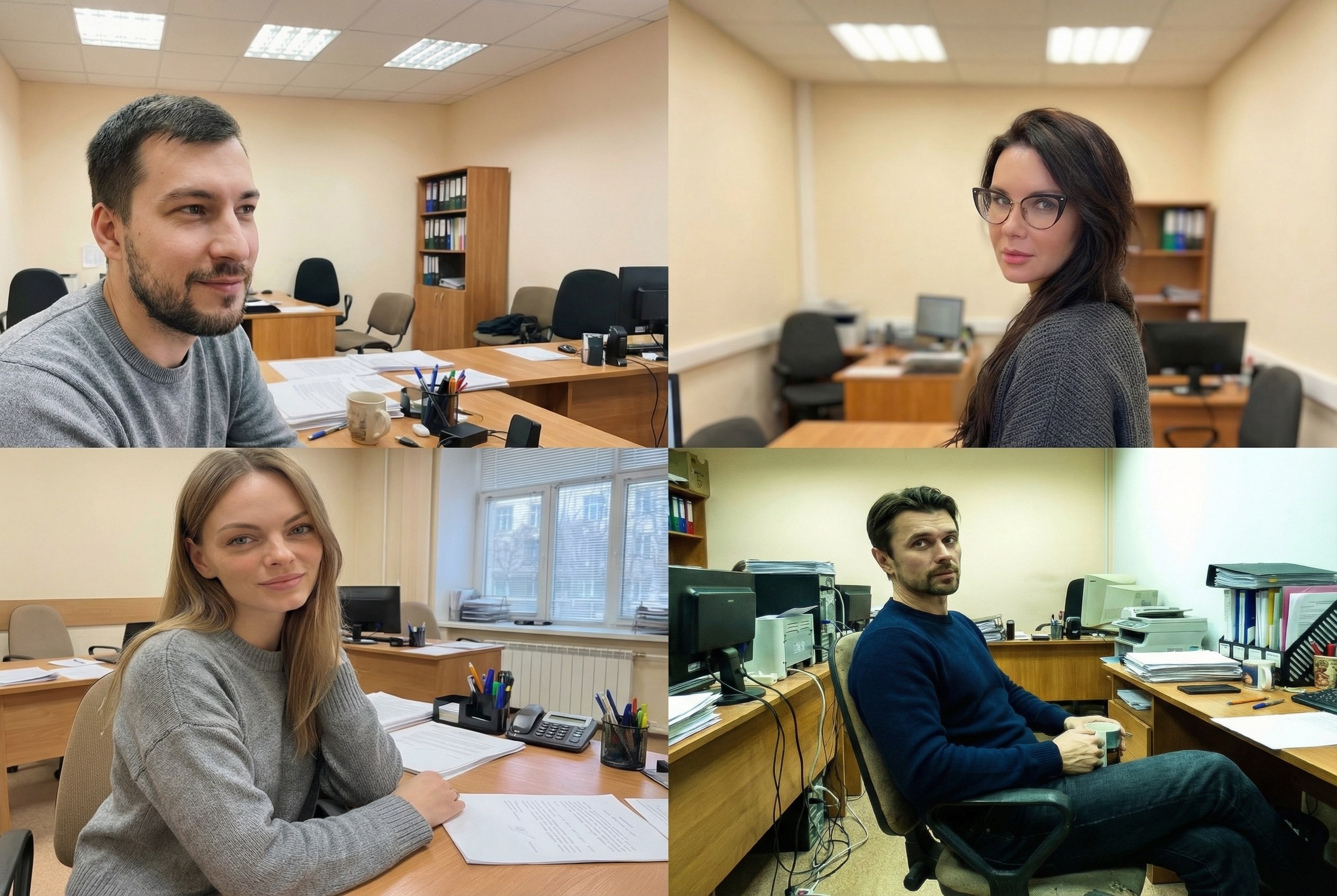 Бизнес-упаковка команды с помощью ИИ. Фотограф Василий Жуков | Портретная и бизнес-съемка в Москве под ключ