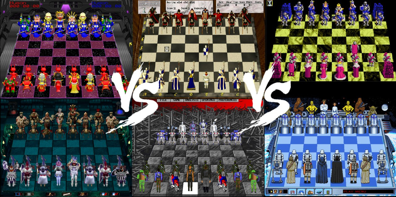 № 39-46 Battle Chess (1988) — устроим турнир. Wordlessly